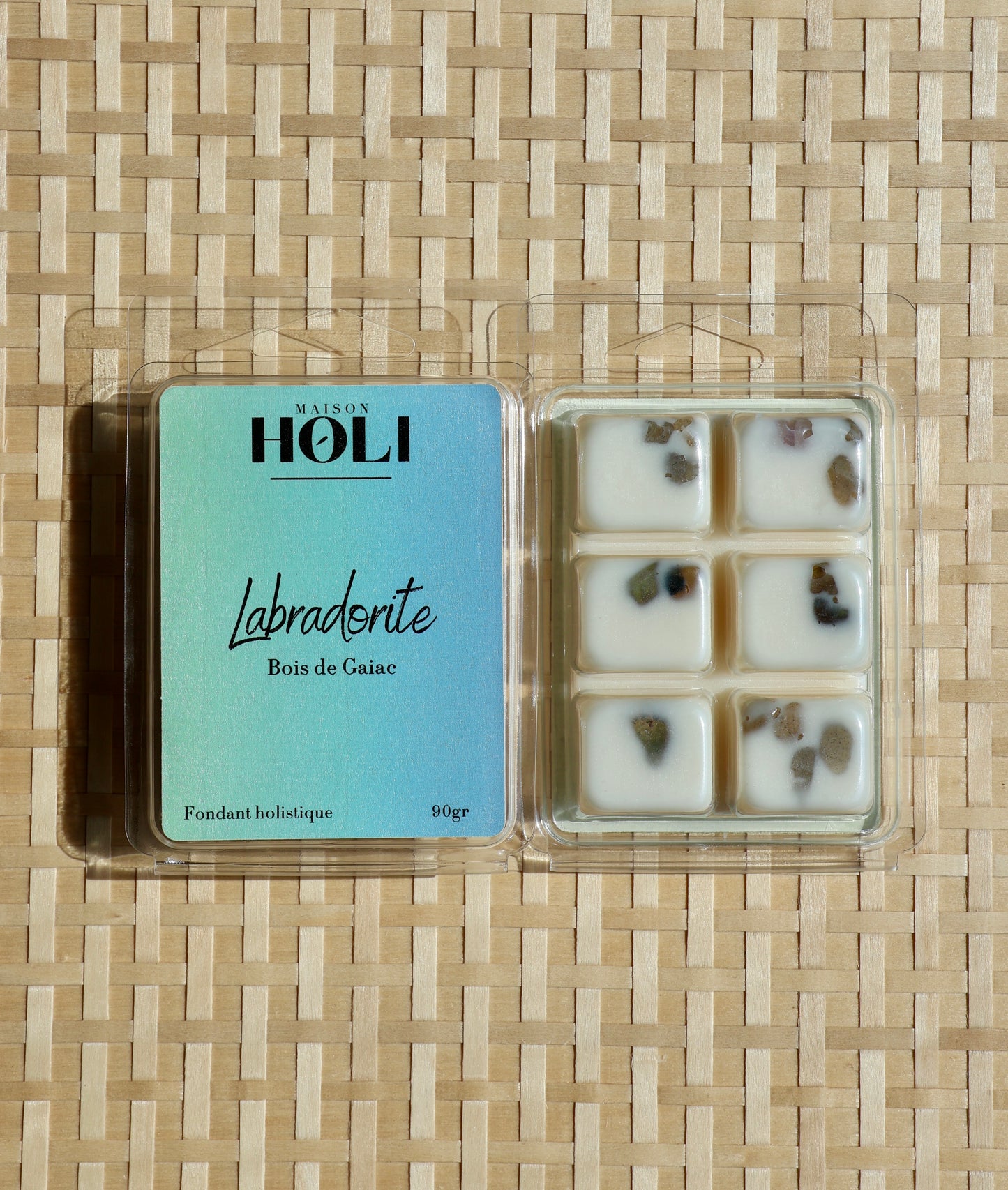 Fondant parfumé - Labradorite & Bois de Gaïac