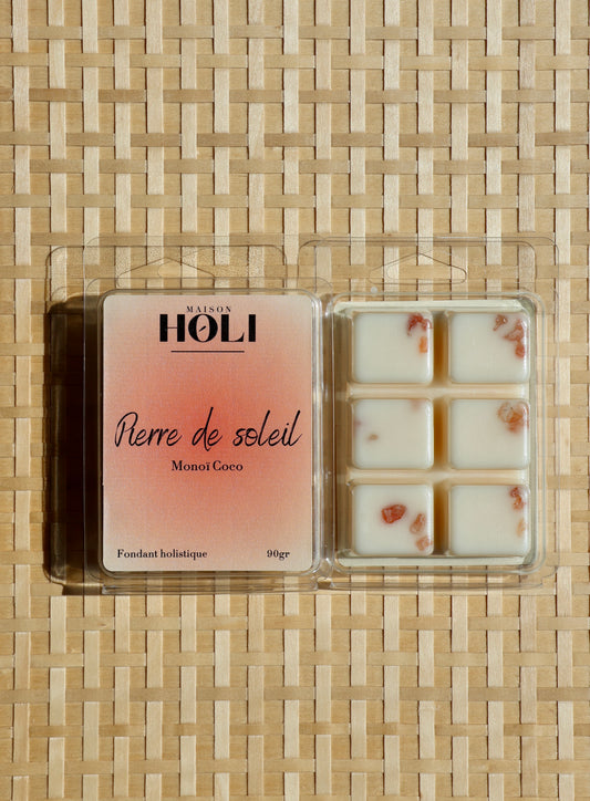 Fondant parfumé - Pierre de soleil & Monoï coco