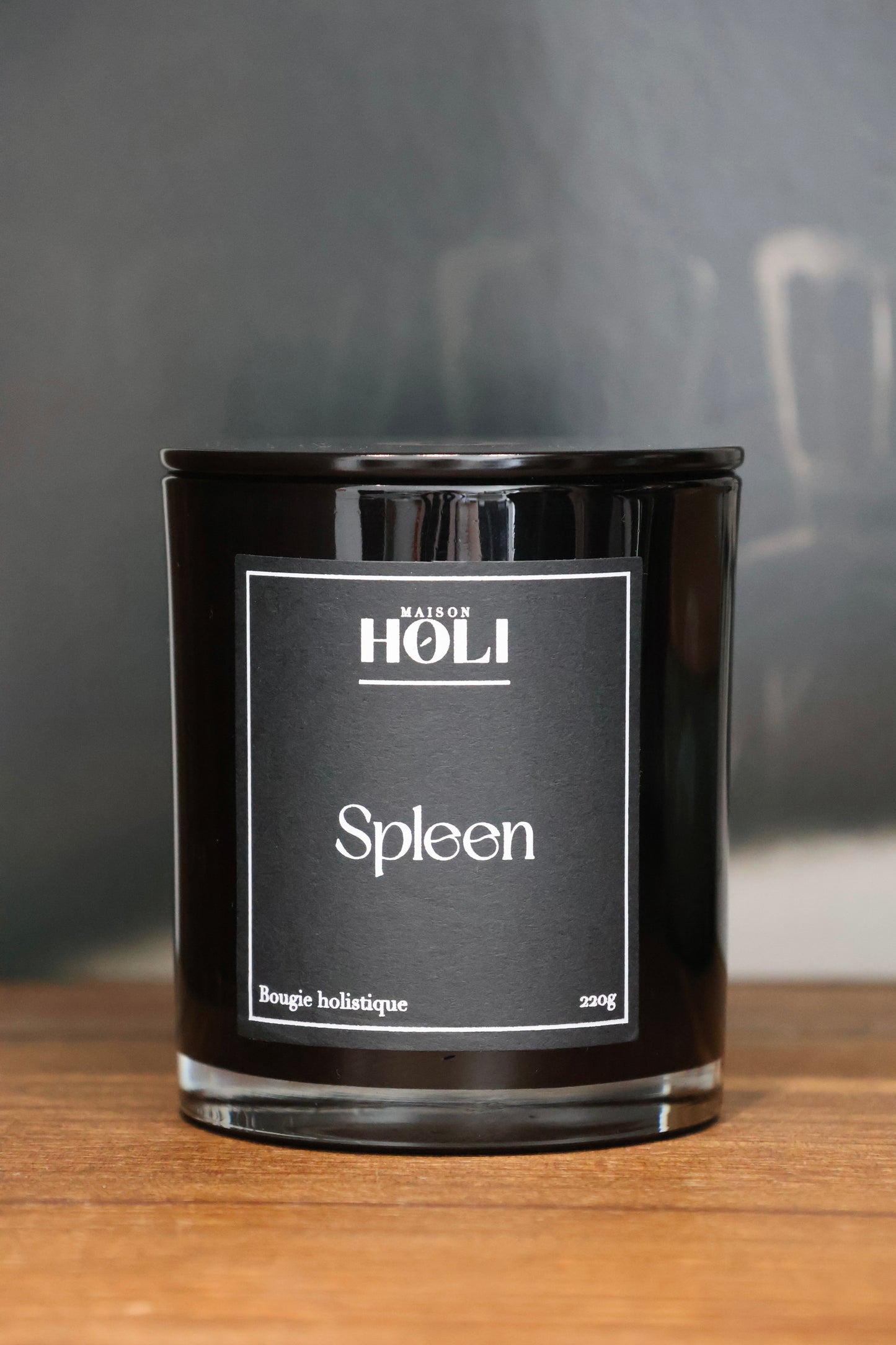 Bougie Spleen - Bergamote, patchouli, poivre rose