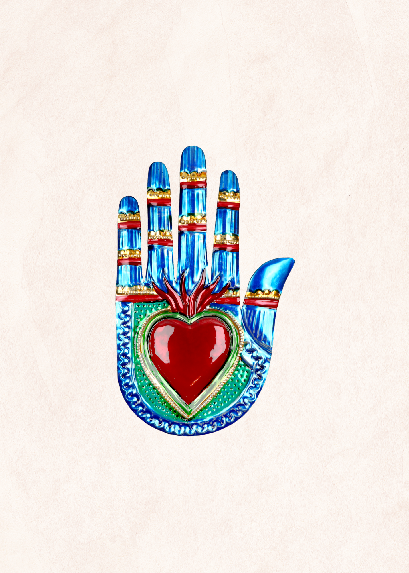 Ex- Voto - Main - Bleu