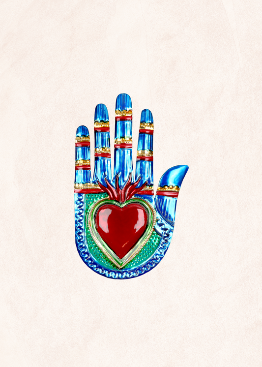 Ex- Voto - Main - Bleu