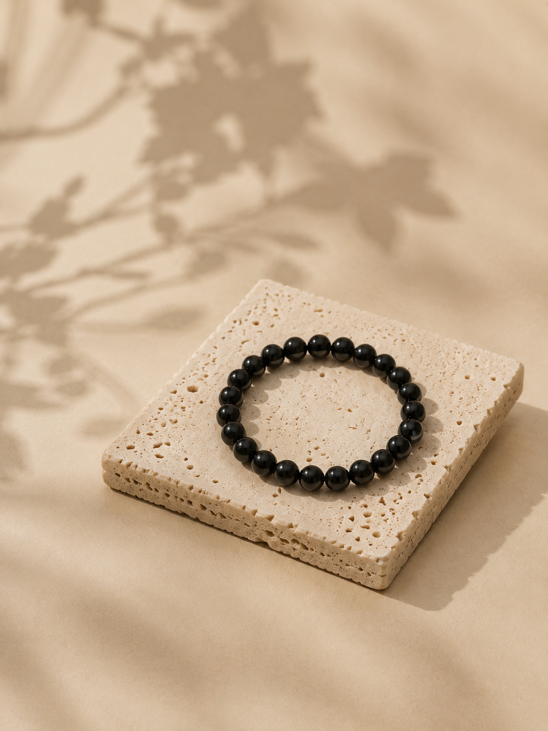 Bracelet Obsidienne Noire