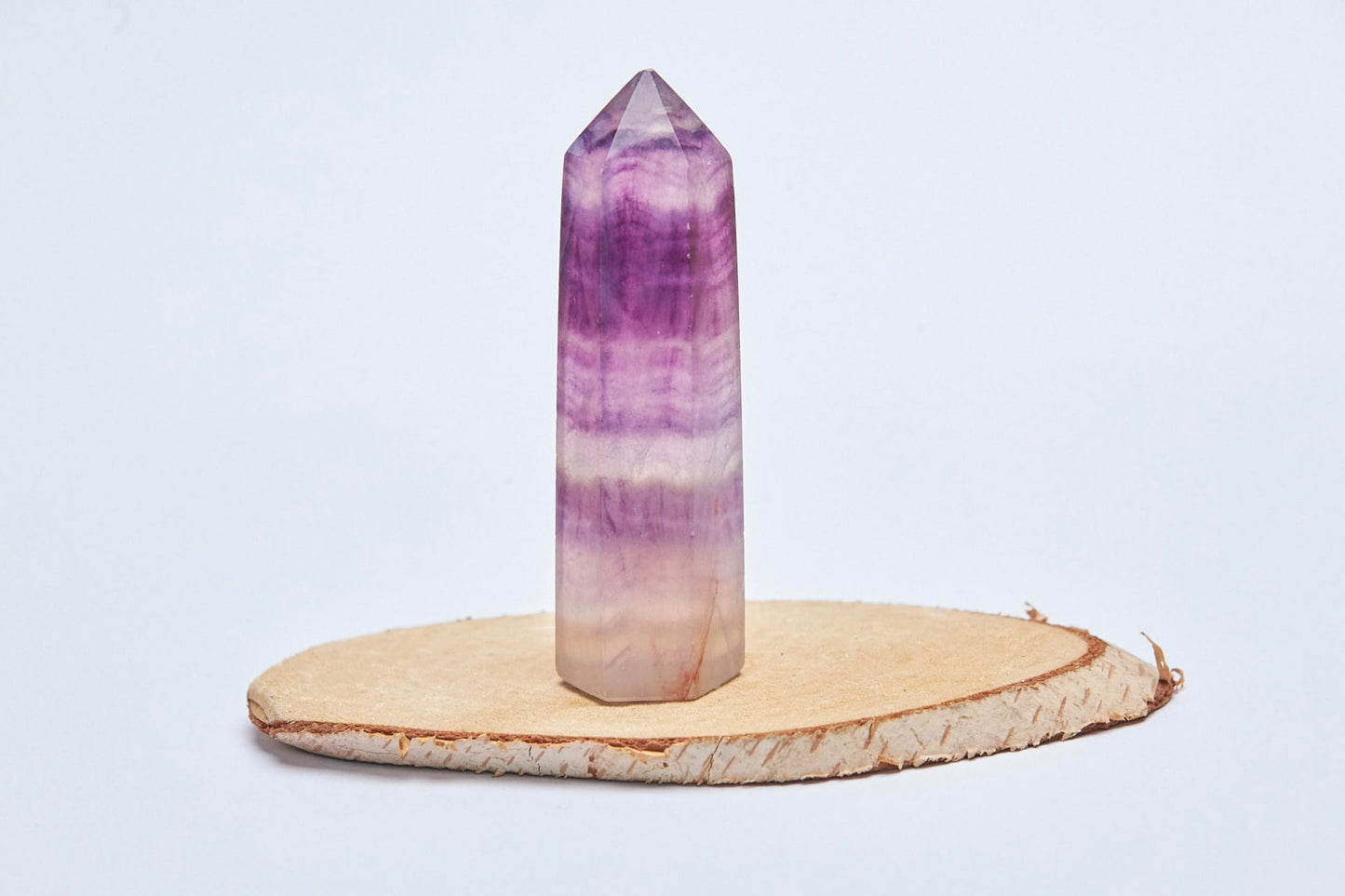 Fluorite violette - pointe