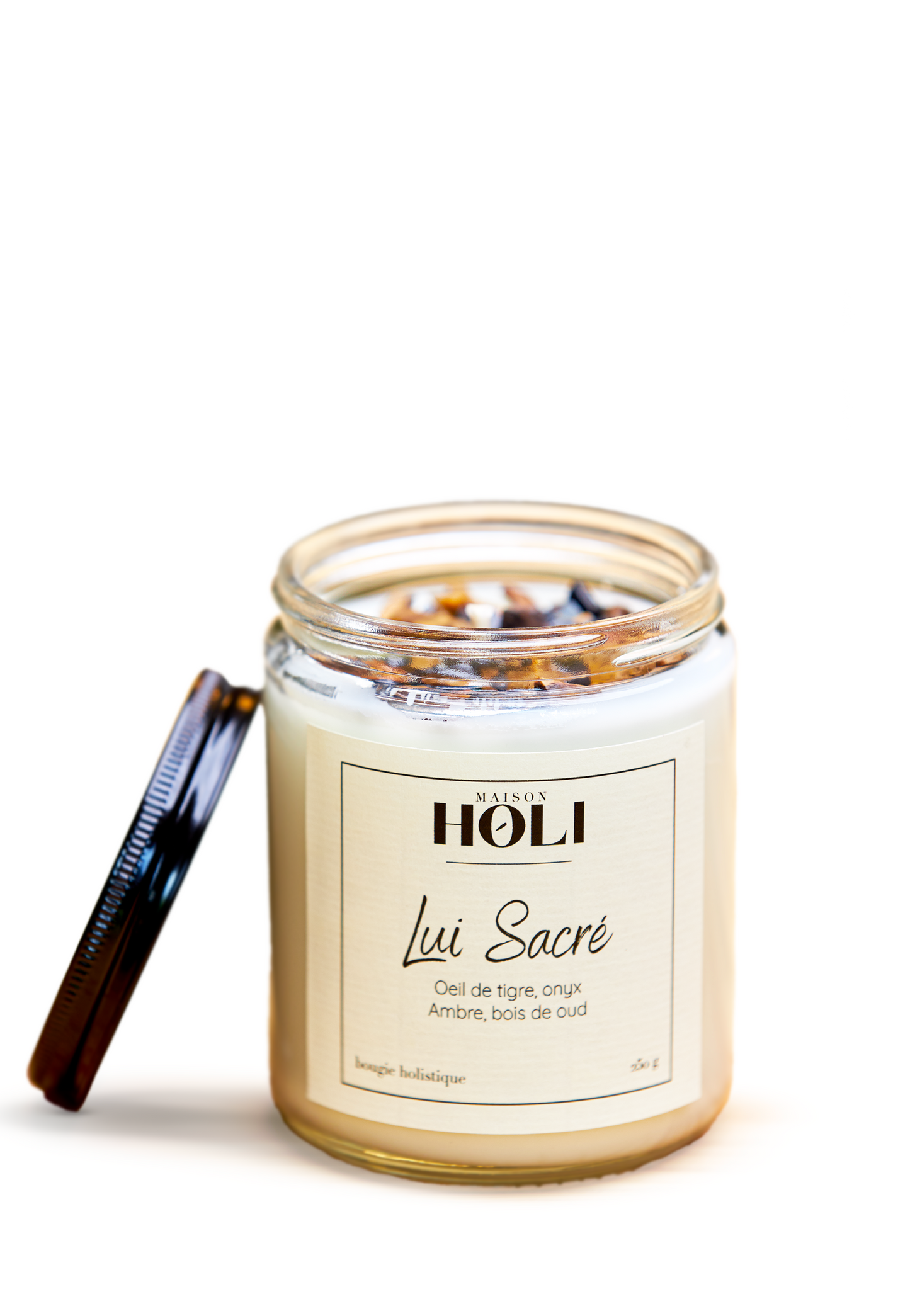 Bougie Lui Sacré - Bois de Oud & Onyx