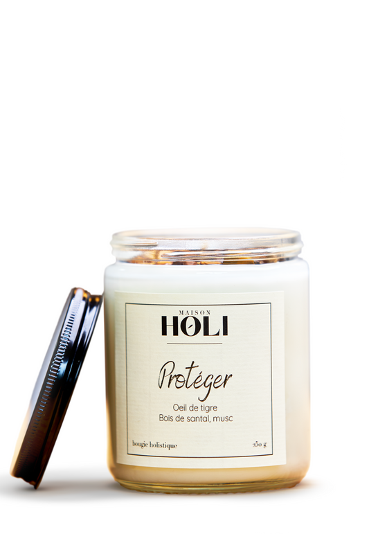 Bougie Protéger - Bois de Santal & Musc