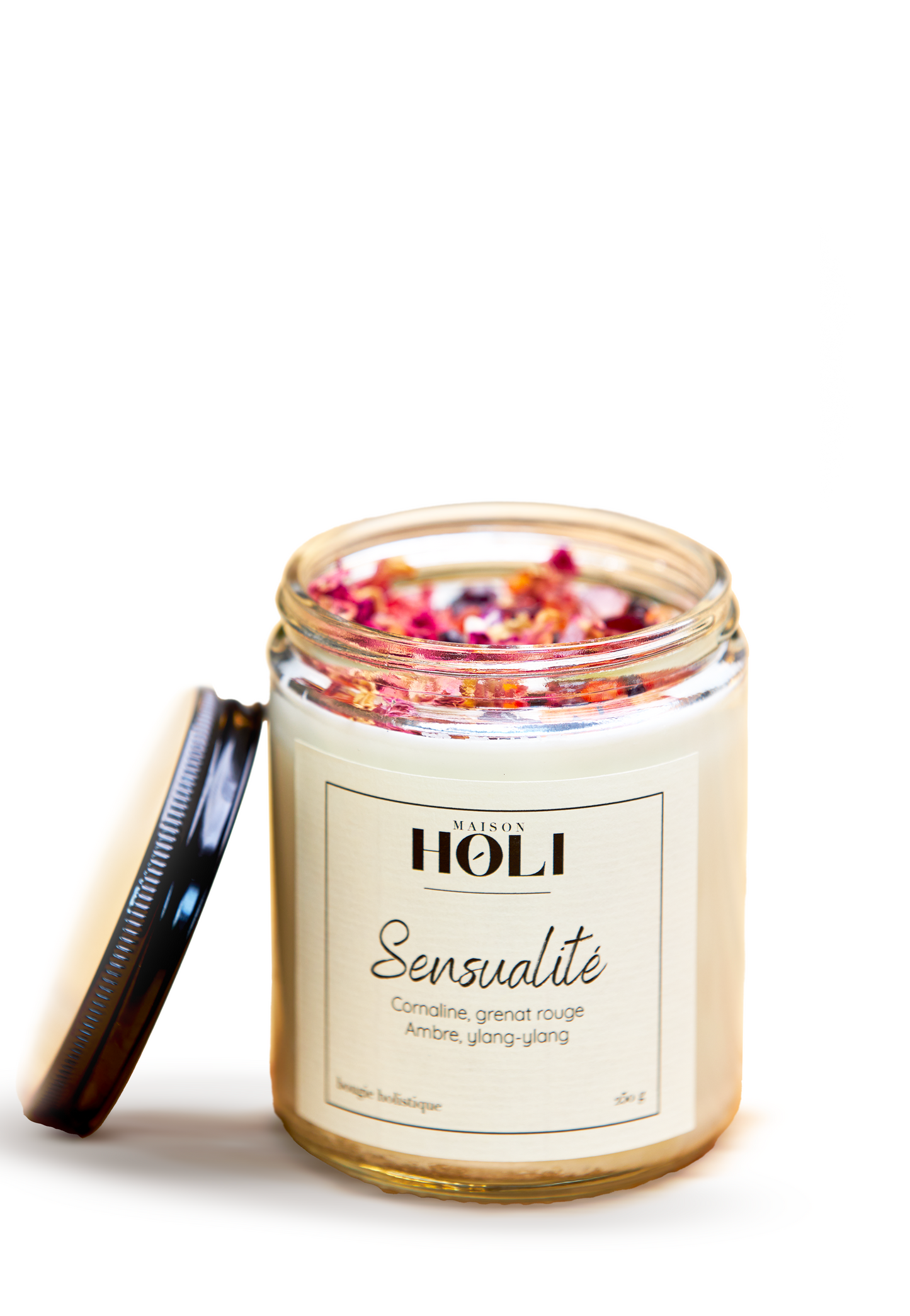Sensuality Candle - Amber Ylang-ylang & Cornline Garnet