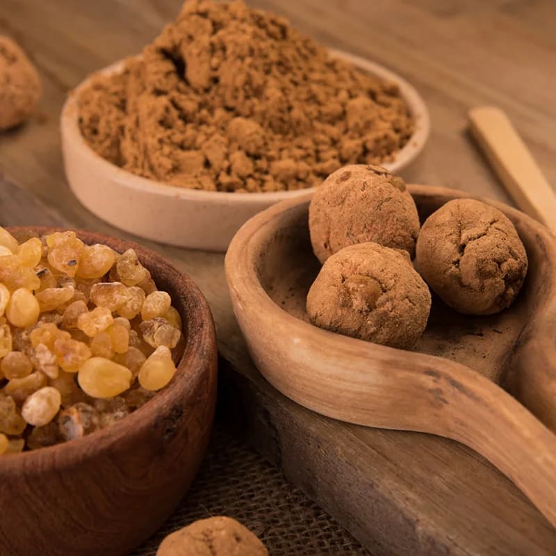 Boules d'encens - Oliban & Bois de santal