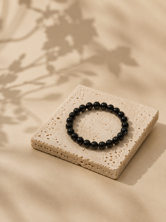 Bracelet Obsidienne Noire