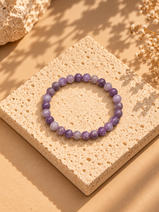 Bracelet Lépidolite