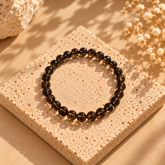 Bracelet Quartz fumé